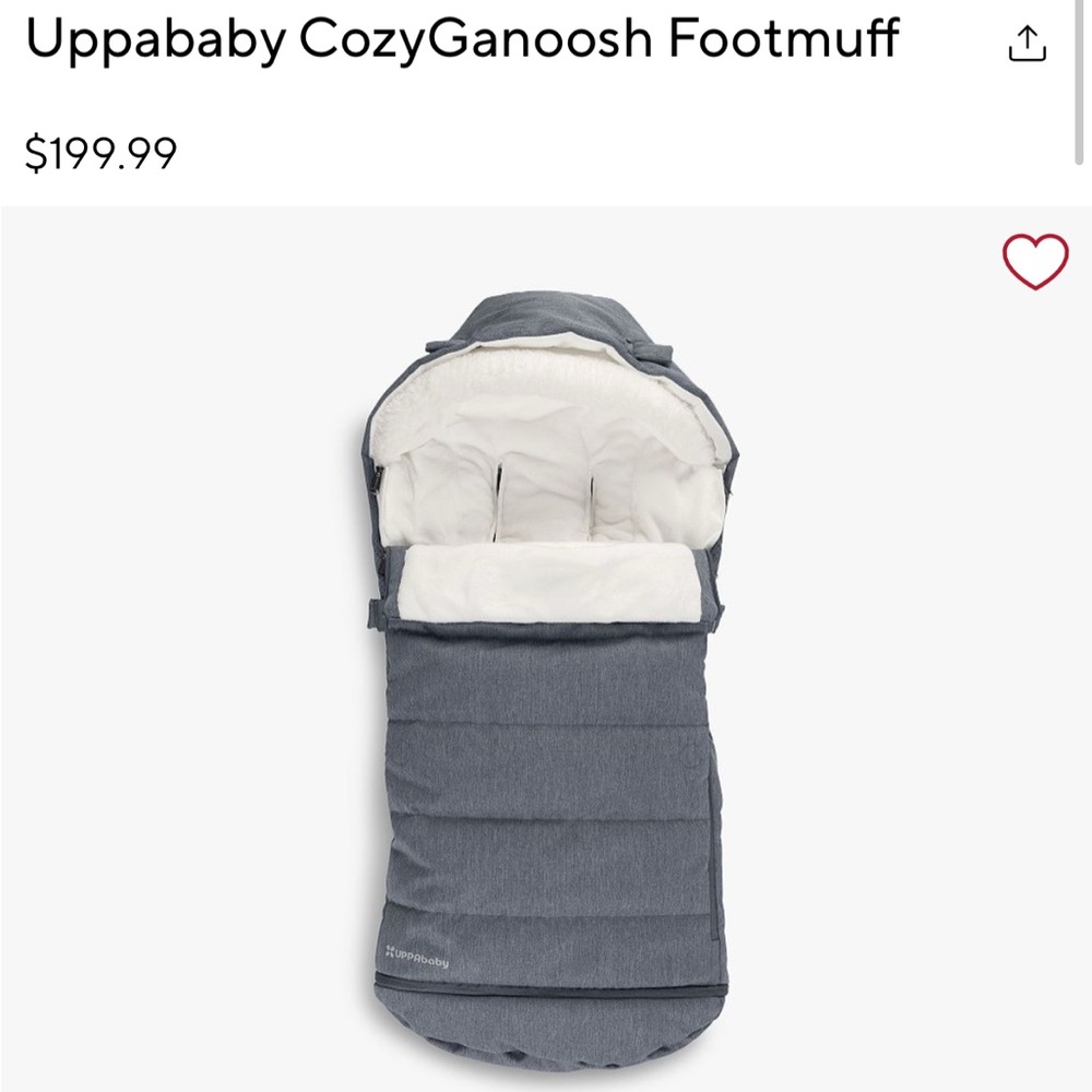 Uppababy CozyGanoosh Footmuff